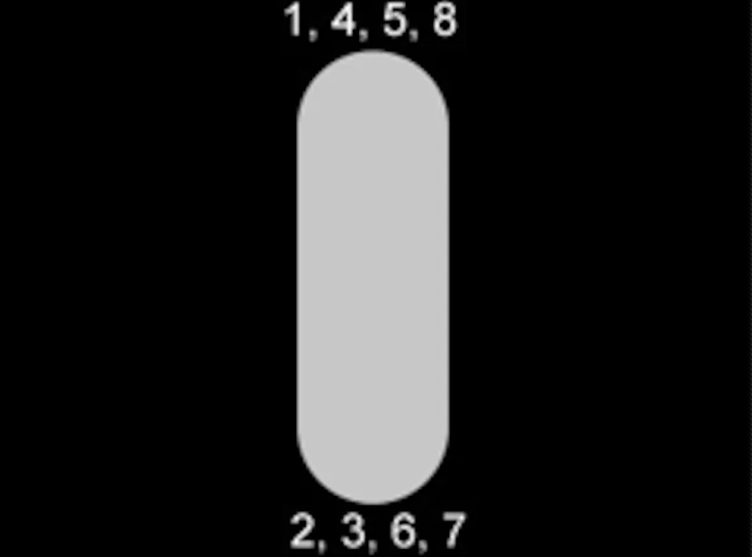 Flat Plane Crankshaft